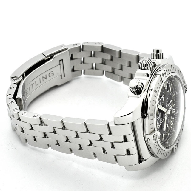 ブライトリング BREITLING クロノマット44 JSP ブラックローマンインデックス AB0115111B2A1 44mm USED 中古