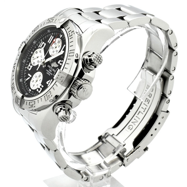 ブライトリング BREITLING アベンジャー2 クロノグラフ A13381 43mm ブラック USED 中古