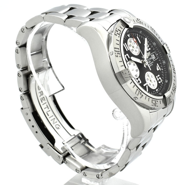 ブライトリング BREITLING アベンジャー2 クロノグラフ A13381 43mm ブラック USED 中古
