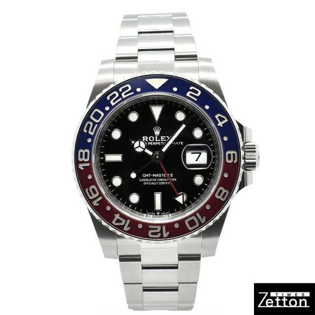ロレックス　ROLEX　GMTマスター2　Ref.126710BLRO　ブルー/レッドベゼル　40mm　USED　中古