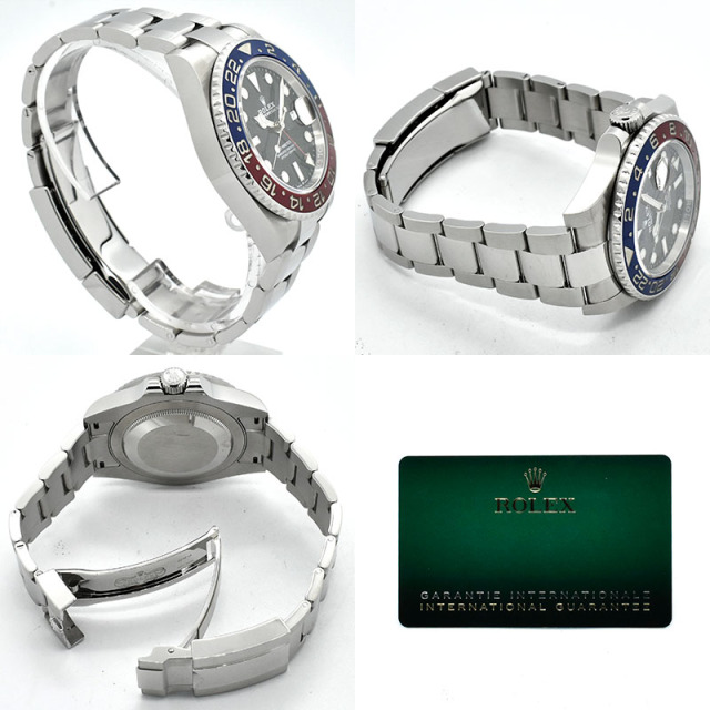 ロレックス ROLEX GMTマスター2 Ref.126710BLRO ブルー/レッドベゼル 40mm USED 中古
