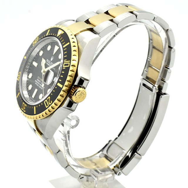 ロレックス ROLEX シードゥエラー Ref.126603 43mm ブラック 18KYG×SS USED 中古
