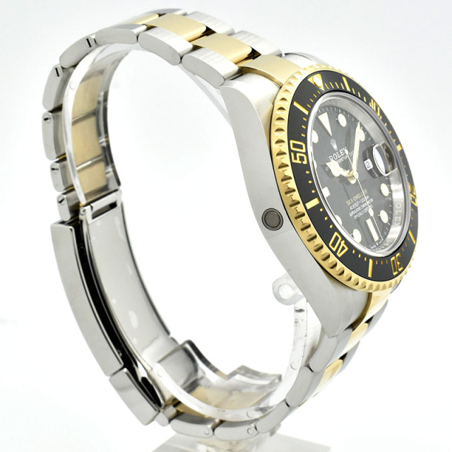 ロレックス ROLEX シードゥエラー Ref.126603 43mm ブラック 18KYG×SS USED 中古
