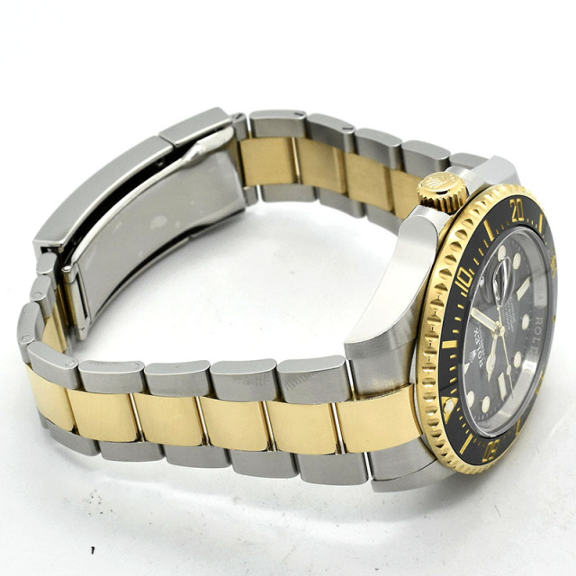 ロレックス ROLEX シードゥエラー Ref.126603 43mm ブラック 18KYG×SS USED 中古