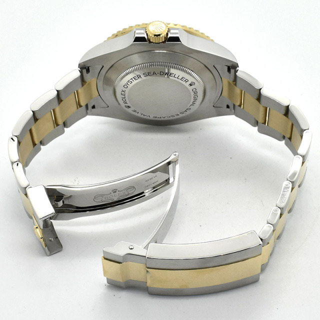 ロレックス ROLEX シードゥエラー Ref.126603 43mm ブラック 18KYG×SS USED 中古