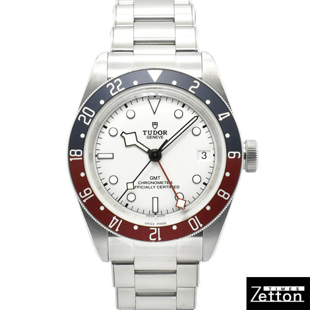 チューダー(チュードル)　TUDOR　ヘリテージ ブラックベイ GMT 青赤ベゼル　79830RB　41mm　オパライン　未使用品