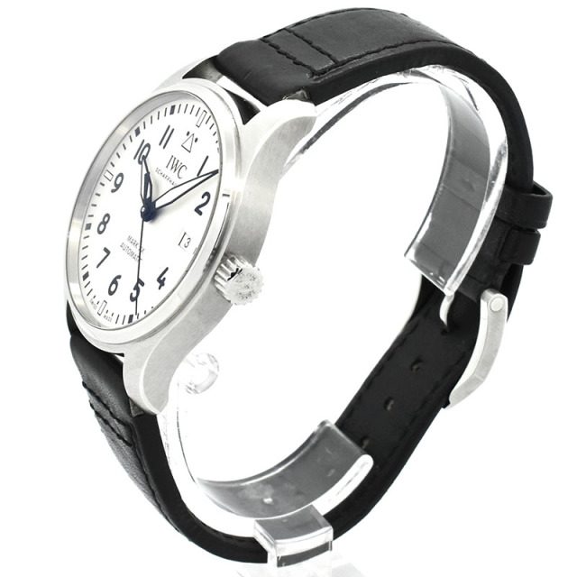 IWC パイロットウォッチ マーク20 IW328207 シルバー 40mm USED 中古