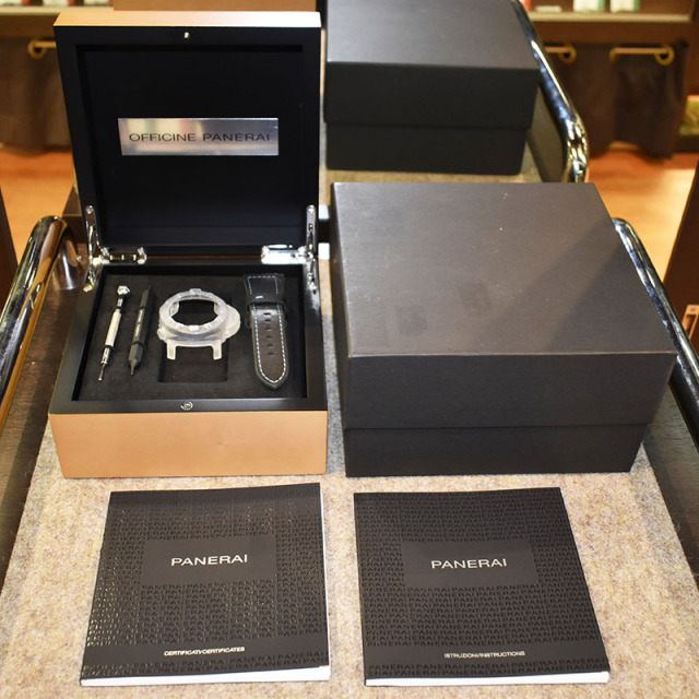 パネライ PANERAI ルミノール サブマーシブル1950 3デイズ アマグネティック オートマティック チタニオ PAM01389 U番 47mm USED 中古