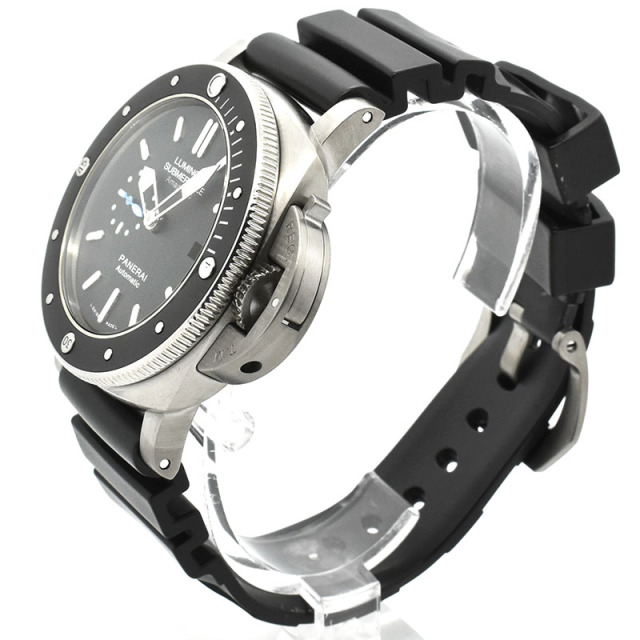 パネライ PANERAI ルミノール サブマーシブル1950 3デイズ アマグネティック オートマティック チタニオ PAM01389 U番 47mm USED 中古