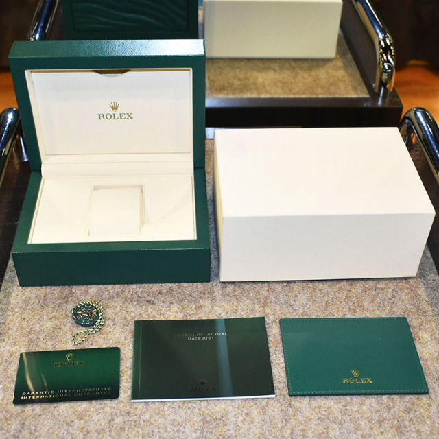 ロレックス ROLEX デイトジャスト41 Ref.126334 ミントグリーン 41mm USED 中古