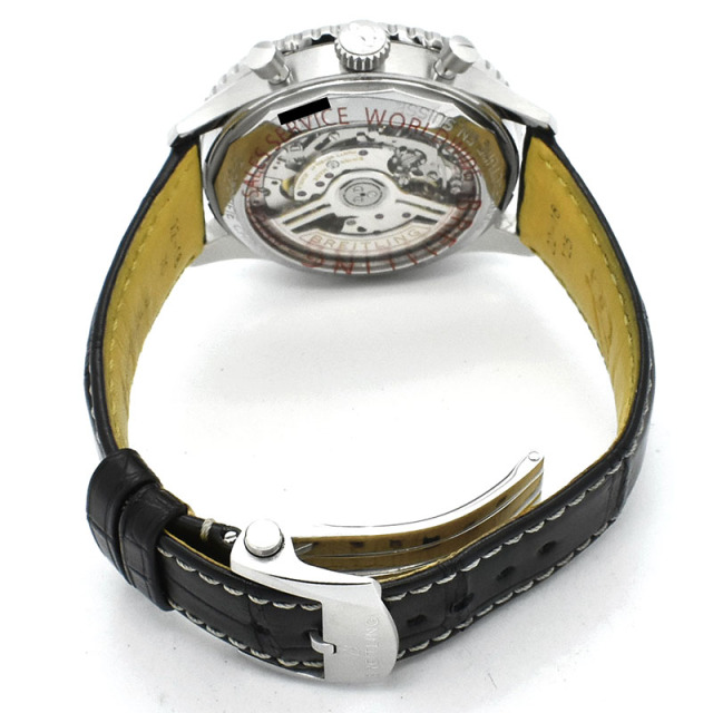 ブライトリング BREITLING ナビタイマーB01 クロノグラフ 43 AB0138241C1P1 アイスブルー/ブラック USED 中古