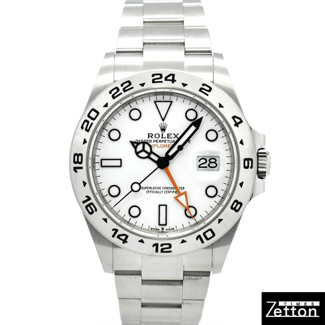 ロレックス　ROLEX　エクスプローラー2　Ref.226570　ホワイト　42mm　未使用品