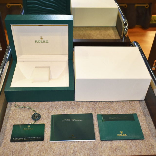ロレックス ROLEX デイトナ Ref.126518LN 18KYG ホワイト オイスターフレックス 未使用品