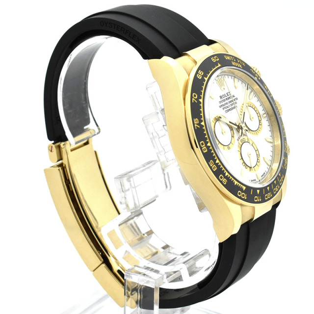 ロレックス ROLEX デイトナ Ref.126518LN 18KYG ホワイト オイスターフレックス 未使用品