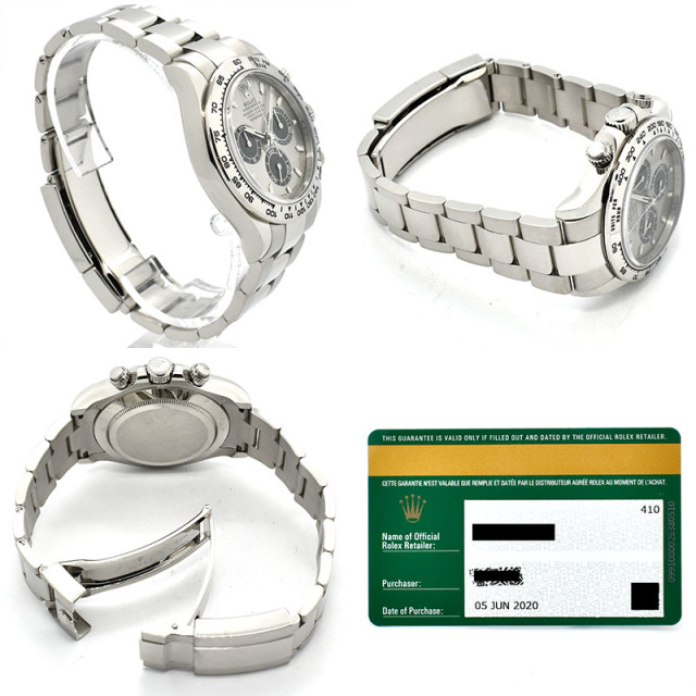 ロレックス ROLEX コスモグラフ デイトナ Ref.116509 スチール/ブラック 18KWG USED 中古