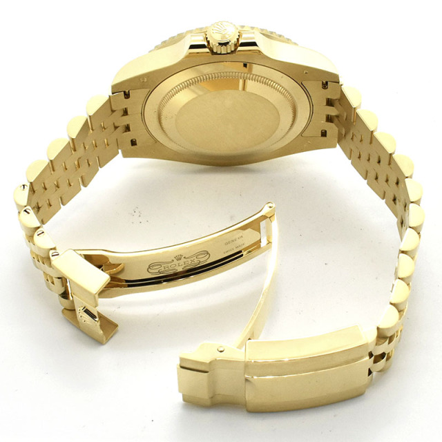 ロレックス ROLEX GMTマスター2 Ref.126718GRNR ブラック/グレーベゼル 18KYG 40mm USED 中古