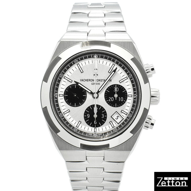 ヴァシュロンコンスタンタン　VACHERON CONSTANTIN　オーヴァーシーズ クロノグラフ　5520V/210A-B686　シルバー/ブラック　42.5mm　未使用品