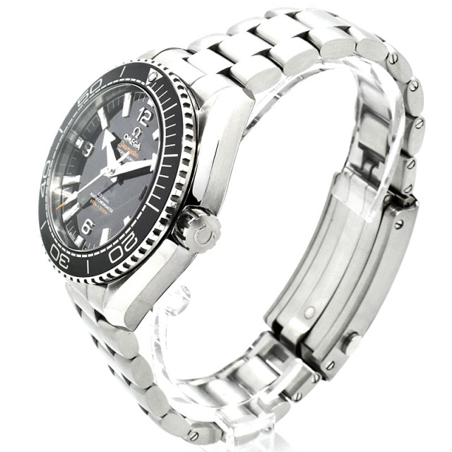 オメガ OMEGA シーマスター プラネットオーシャン マスタークロノメーター 215.30.44.21.01.001 ブラック 43.5mm USED 中古