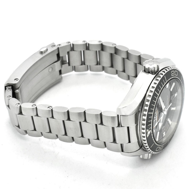オメガ OMEGA シーマスター プラネットオーシャン マスタークロノメーター 215.30.44.21.01.001 ブラック 43.5mm USED 中古