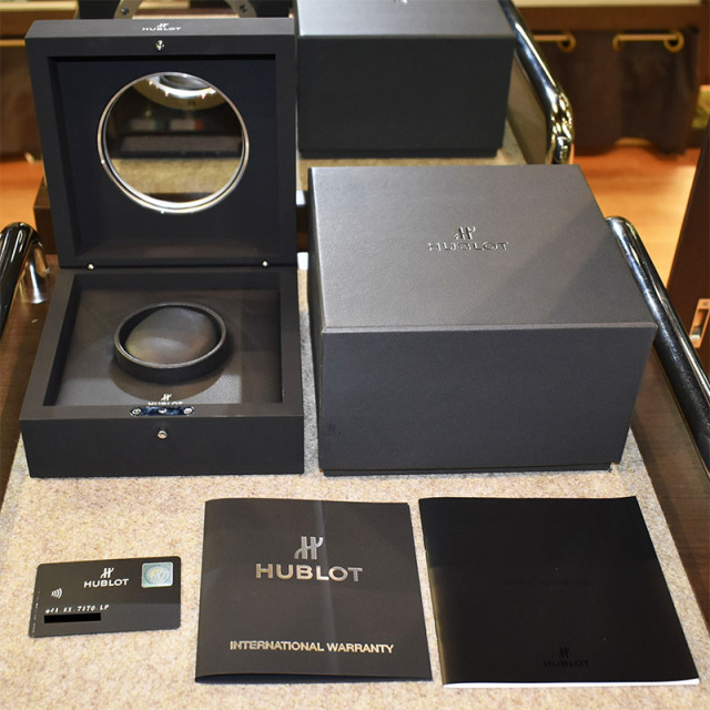 ウブロ HUBLOT スピリット オブ ビッグバン チタニウム ブルー