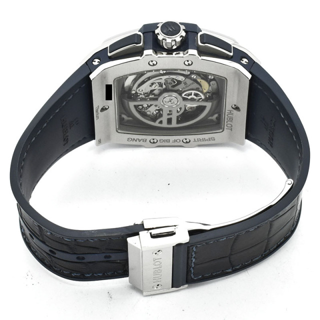 ウブロ HUBLOT スピリット オブ ビッグバン チタニウム ブルー