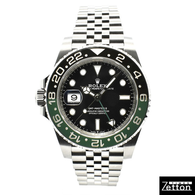 ロレックス　ROLEX　GMTマスター2　Ref.126720VTNR　グリーン/ブラックベゼル　40mm　USED　中古