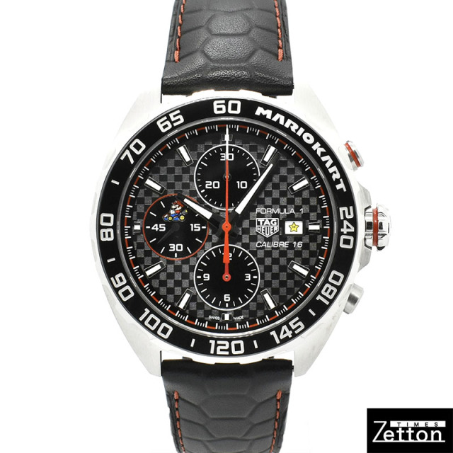 タグホイヤー　TAG HEUER　フォーミュラ1×マリオカート　 CAZ201E.FC6517　世界3000本限定　44mm　USED　中古