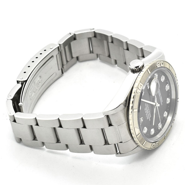 ロレックス ROLEX デイトジャスト サンダーバード Ref.16264G 10Pダイヤ ブラック 36mm K番 USED 中古