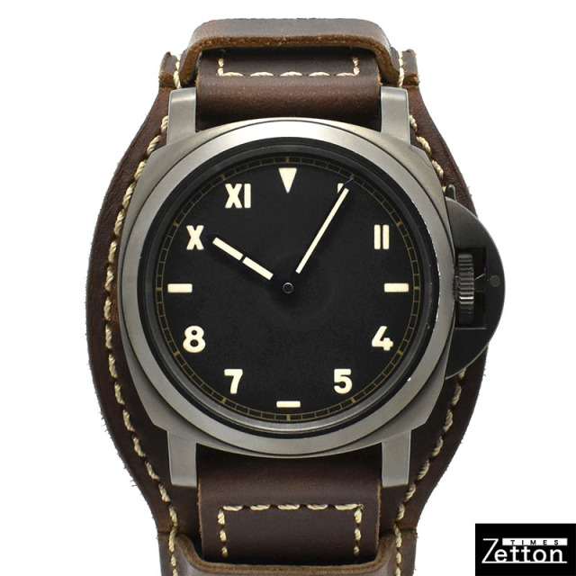 パネライ PANERAI ルミノール カリフォルニア 8デイズ DLC PAM00779 U番 44mm 手巻き チタン USED 中古