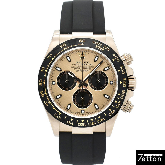 ロレックス　ROLEX　デイトナ　Ref.116515LN　18KERG　ピンク/ブラック　オイスターフレックス　USED　中古