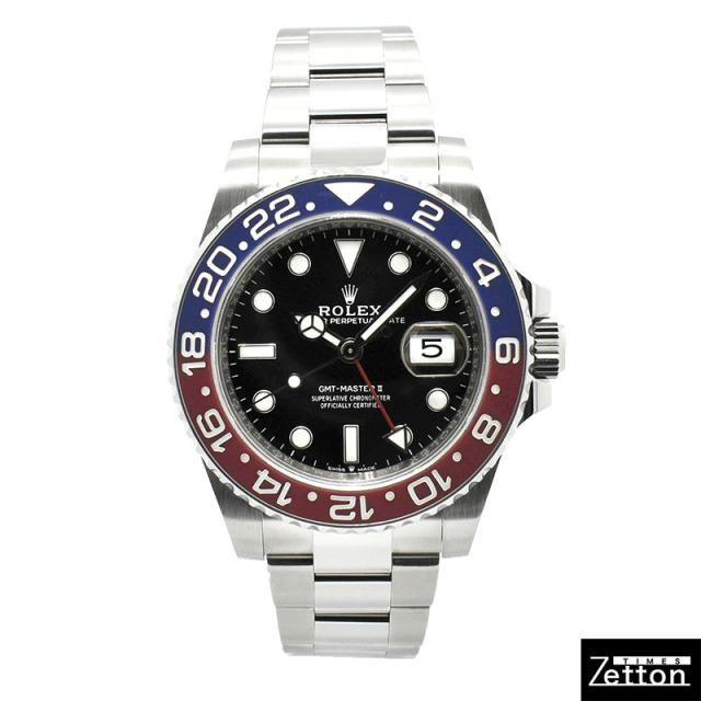ロレックス　ROLEX　GMTマスター2　Ref.126710BLRO　ブルー/レッドベゼル　40mm　USED　中古