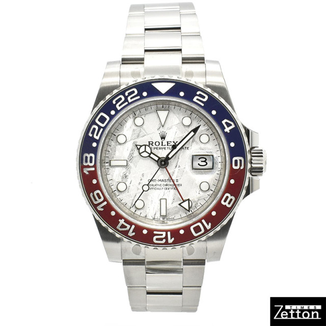 ロレックス　ROLEX　GMTマスター2　Ref.126719BLRO　ブルー/レッドベゼル　メテオライト　18KWG　40mm　未使用品