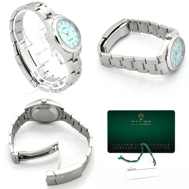 ロレックス ROLEX オイスターパーペチュアル 31 Ref.277200 ターコイズ