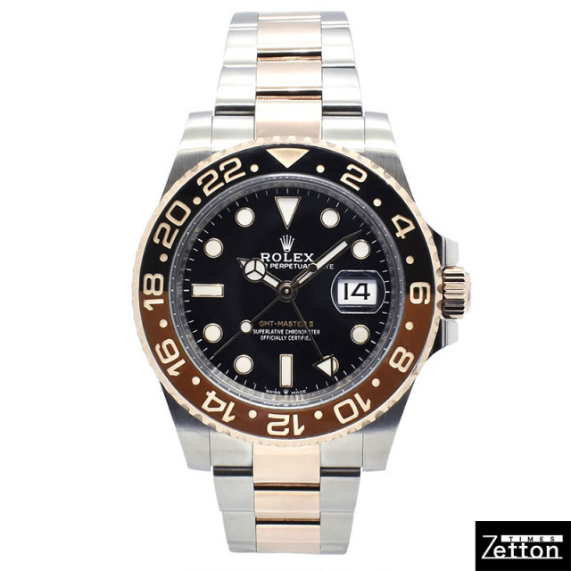 ロレックス　ROLEX　GMTマスター2　Ref.126711CHNR　ブラウン/ブラックベゼル　40mm　USED　中古