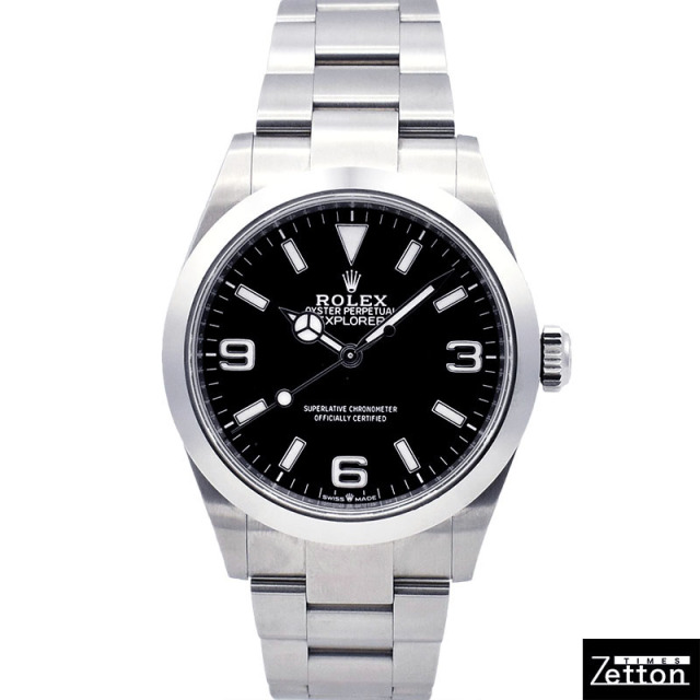 ロレックス　ROLEX　エクスプローラー40　Ref.224270　40mm　ブラック　USED　中古