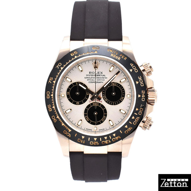 ロレックス　ROLEX　デイトナ　Ref.116515LN　18KERG　サンダスト/ブラック　オイスターフレックス　USED　中古