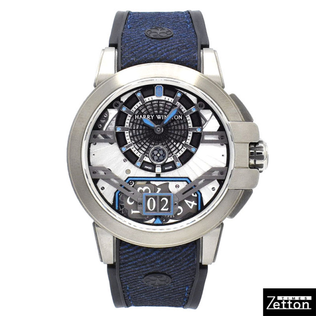 ハリーウィンストン　HARRY WINSTON　プロジェクト Z11　OCEABD42ZZ001　42.2mm　ザリウム　世界300本限定　USED　中古