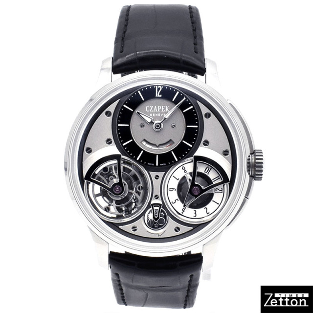 チャペック　CZAPEK　プラス・ヴァンドーム オンブル　25本限定　手巻き　チタン　43.5mm　USED　中古
