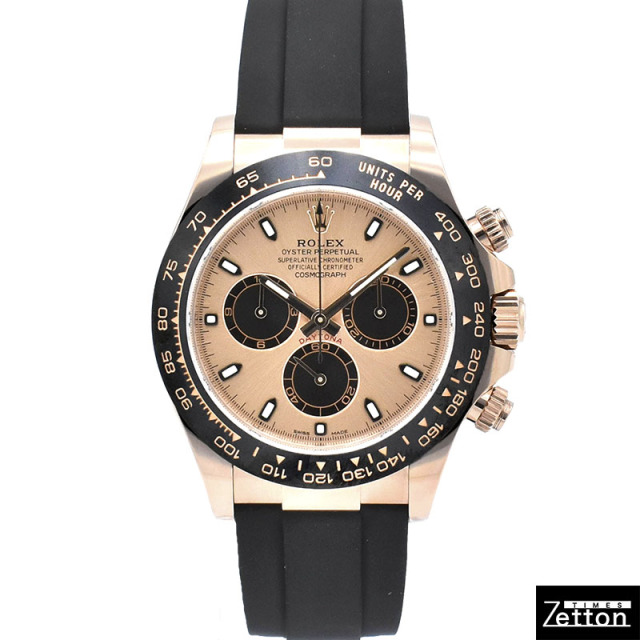 ロレックス　ROLEX　デイトナ　Ref.116515LN　18KERG　ピンク/ブラック　オイスターフレックス　USED　中古