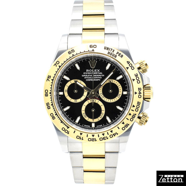 ロレックス　ROLEX　デイトナ　Ref.126503　18KYG/SS　ブラック　USED　中古