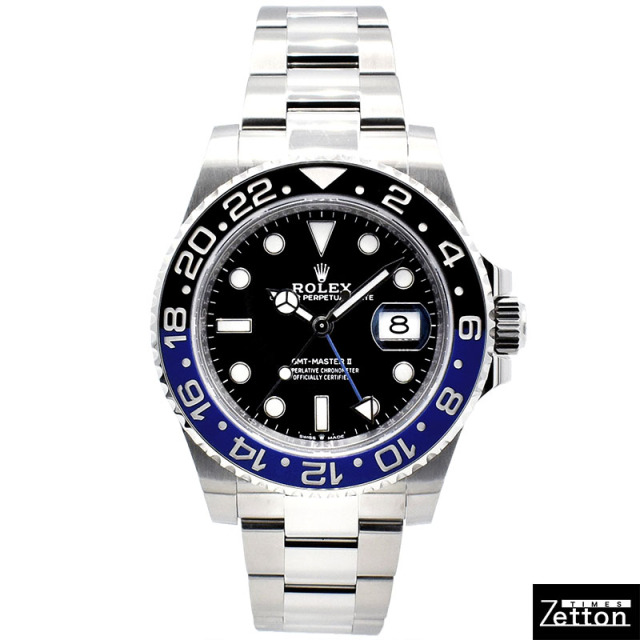 ロレックス　ROLEX　GMTマスター2　Ref.126710BLNR　ブルー/ブラックベゼル　40mm　USED　中古
