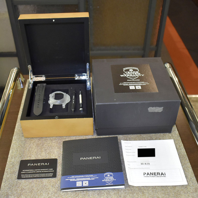 パネライ PANERAI ルミノール クロノ PAM01109 X番 44mm USED 中古