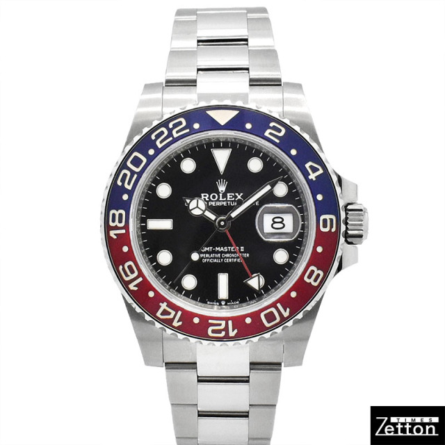 ロレックス　ROLEX　GMTマスター2　Ref.126710BLRO　ブルー/レッドベゼル　40mm　USED　中古