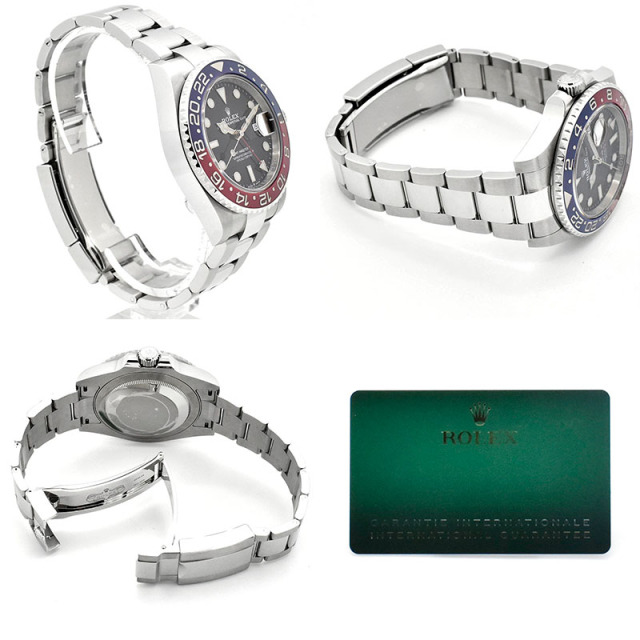 ロレックス ROLEX GMTマスター2 Ref.126710BLRO ブルー/レッドベゼル 40mm USED 中古