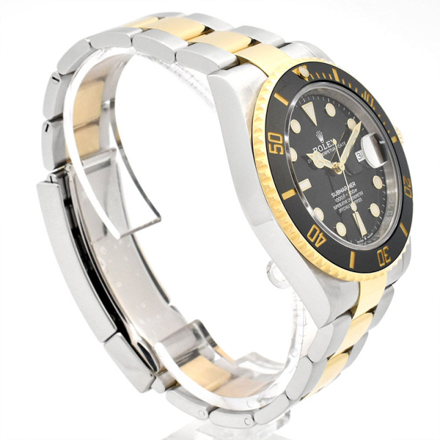 ロレックス ROLEX サブマリーナデイト Ref.126613LN 18KYG/SS 41mm ブラック USED 中古