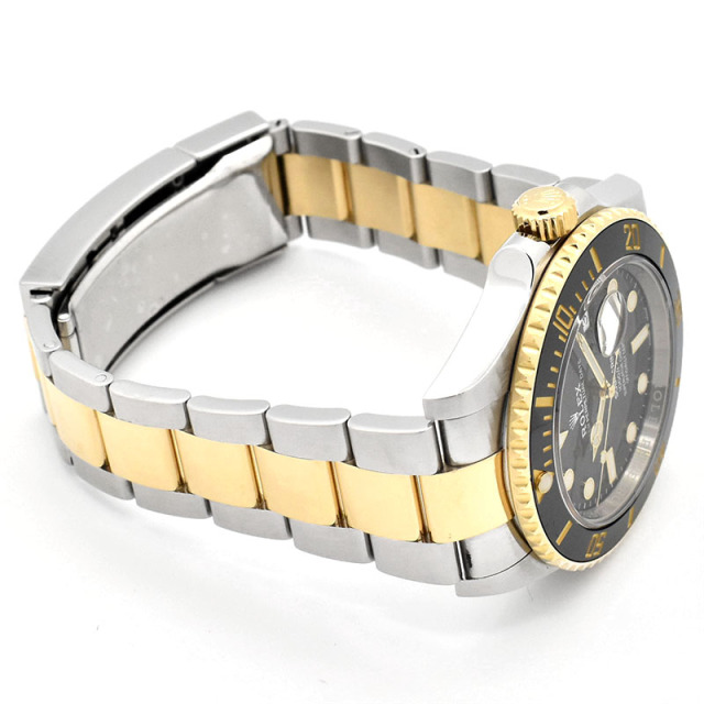 ロレックス ROLEX サブマリーナデイト Ref.126613LN 18KYG/SS 41mm ブラック USED 中古