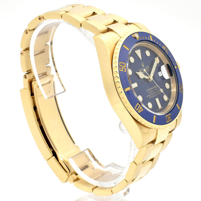 ロレックス ROLEX サブマリーナデイト Ref.116618LB 18KYG ランダム番 40mm USED 中古