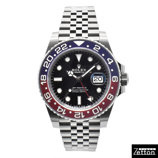 ロレックス　ROLEX　GMTマスター2　Ref.126710BLRO　ブルー/レッドベゼル　40mm　USED　中古