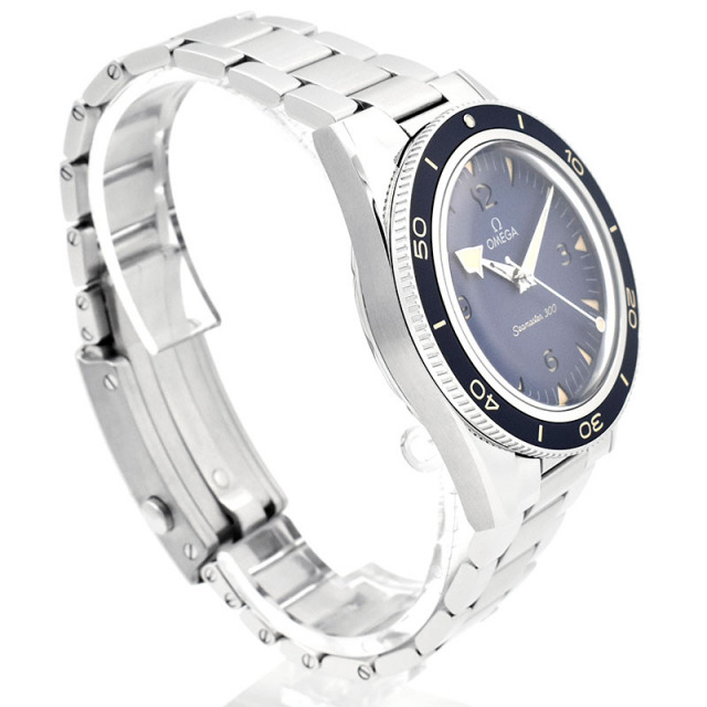 オメガ OMEGA シーマスター300 コーアクシャル マスタークロノメーター 234.30.41.21.03.001 ブルー 41mm USED 中古 Zetton