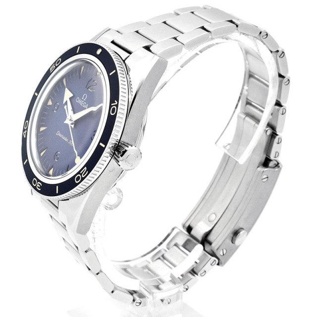 オメガ OMEGA シーマスター300 コーアクシャル マスタークロノメーター 234.30.41.21.03.001 ブルー 41mm USED 中古 Zetton